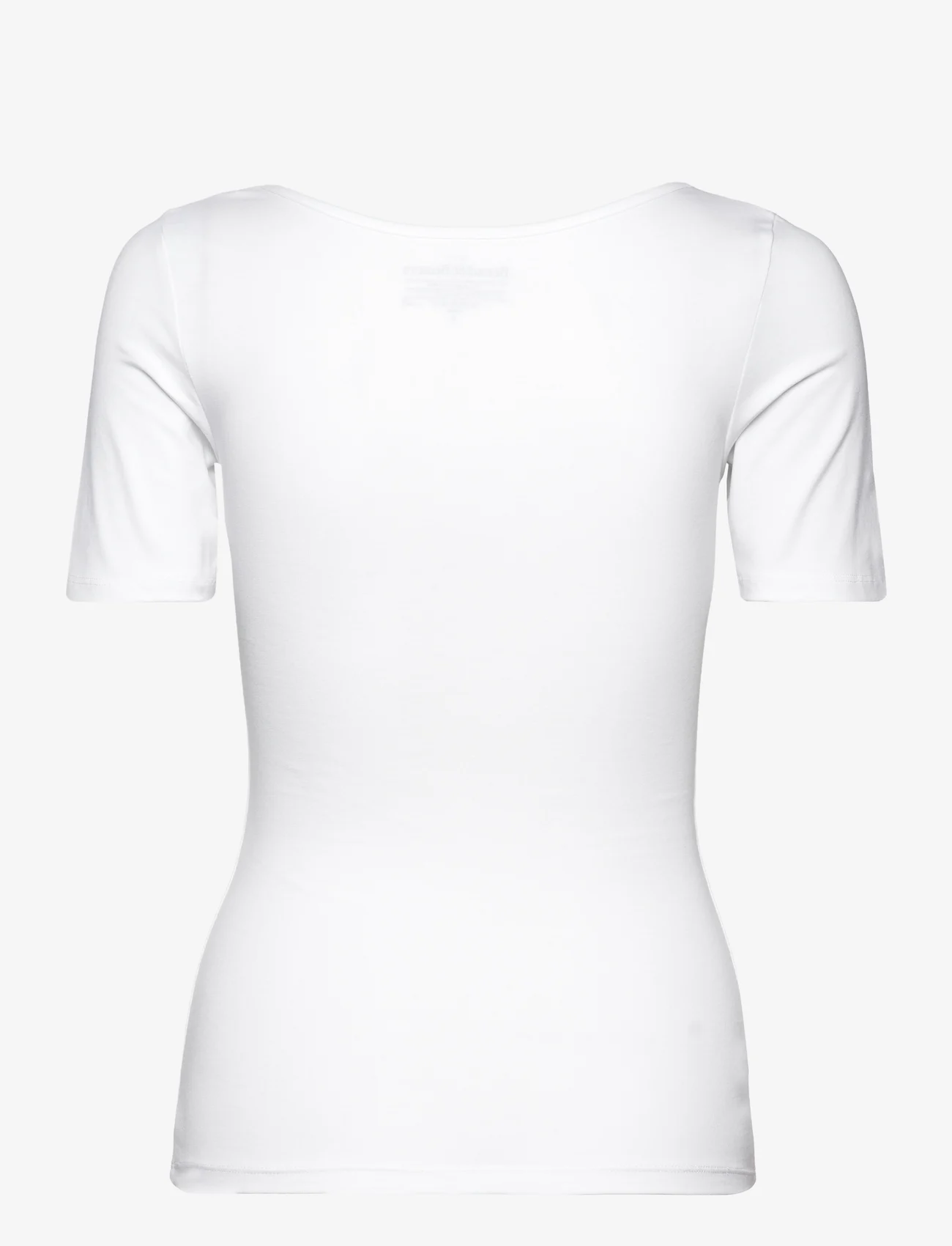 Bread & Boxers - T-shirt scoop neck - laveste priser - white - 1