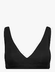 Bread & Boxers - Padded Soft Bra - non wired bras - black - 0