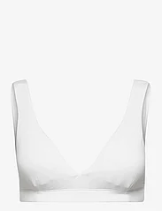 Bread & Boxers - Padded Soft Bra - non wired bras - white - 0