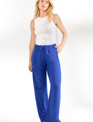 Bread & Boxers - Wide-Leg Lounge Pant - apakšējais apģērbs - true blue - 2