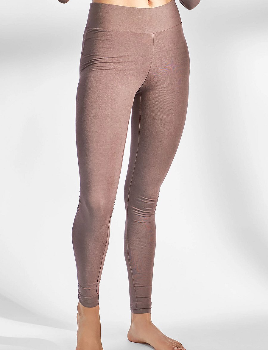 Bread & Boxers - Leggings - mažiausios kainos - deep taupe - 0