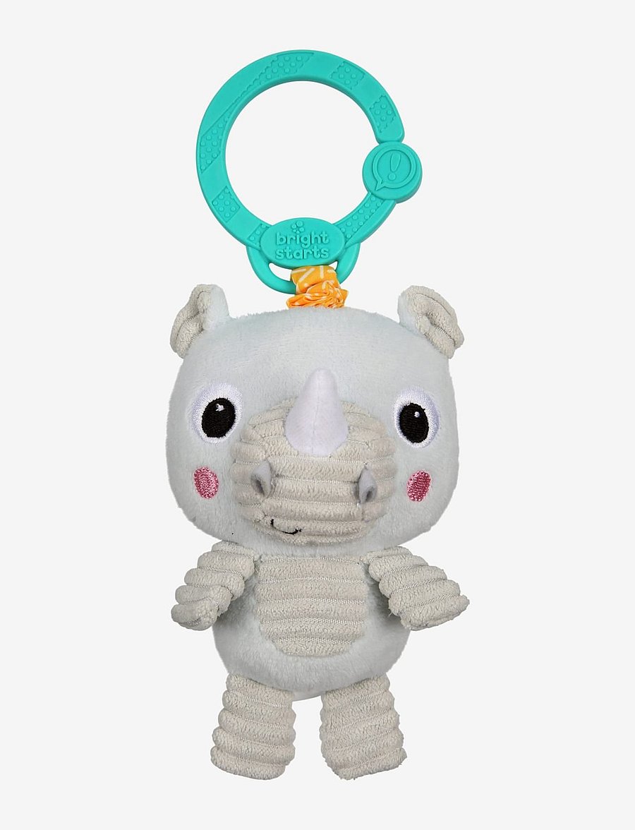 Bright Starts - Bright Starts Rhino Rattle - grey - 0