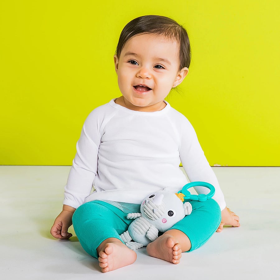 Bright Starts - Bright Starts Rhino Rattle - grey - 2
