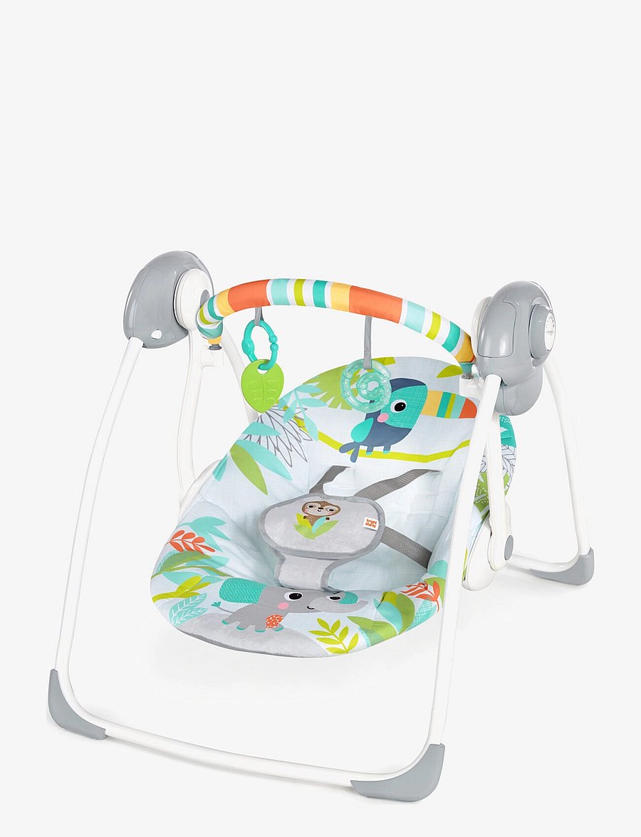 Bright Starts - Rainforest Vibes™ - Transportabel skråstol med gyngefunktion - babysitters - multi coloured - 0