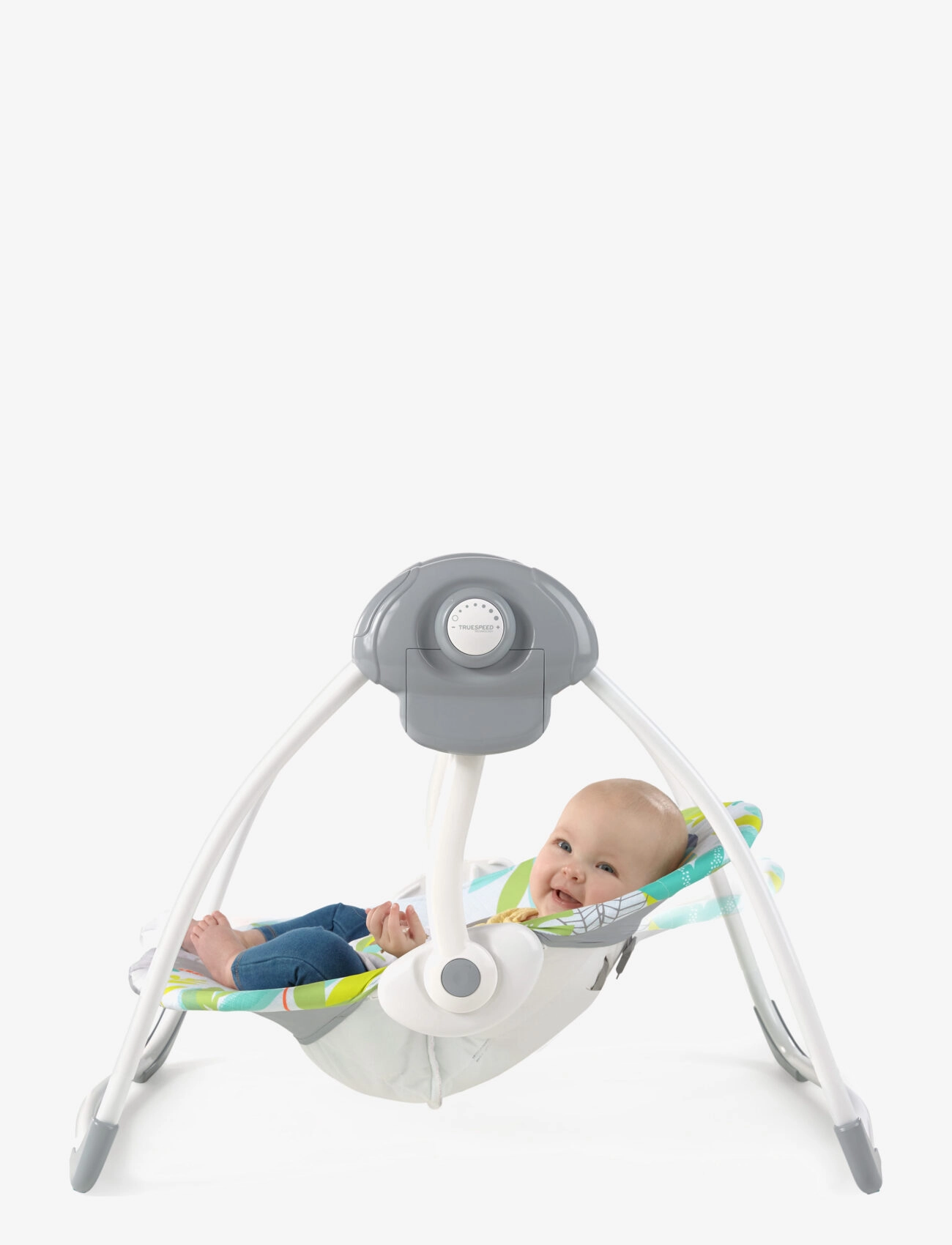 Bright Starts - Rainforest Vibes™ - Transportabel skråstol med gyngefunktion - børn - multi coloured - 3