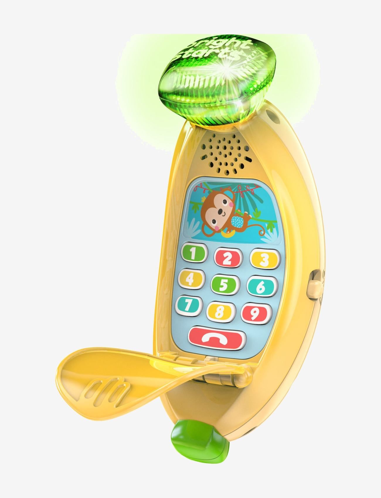 Bright Starts - Bablin' Banana™ Ring and Sing Activity Toy - alhaisimmat hinnat - yellow - 1