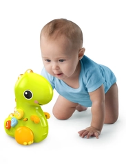 Bright Starts - Go, Go, Dino™ Crawl & Count Toy - aktivitetsleksaker - green - 3