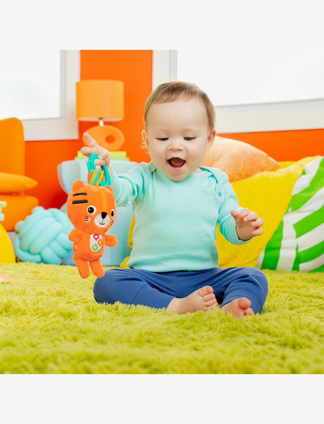 Bright Starts - Lad os rangle – Tiger - interaktivt legetøj - multi coloured - 1