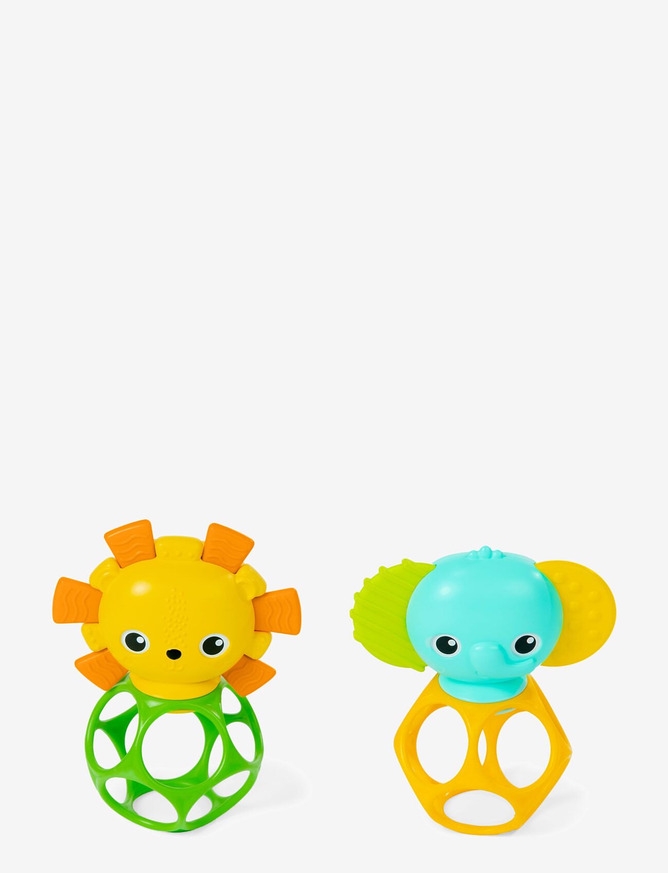 Bright Starts - Oball-bidering 2-pak - bidelegetøj - multi coloured - 0