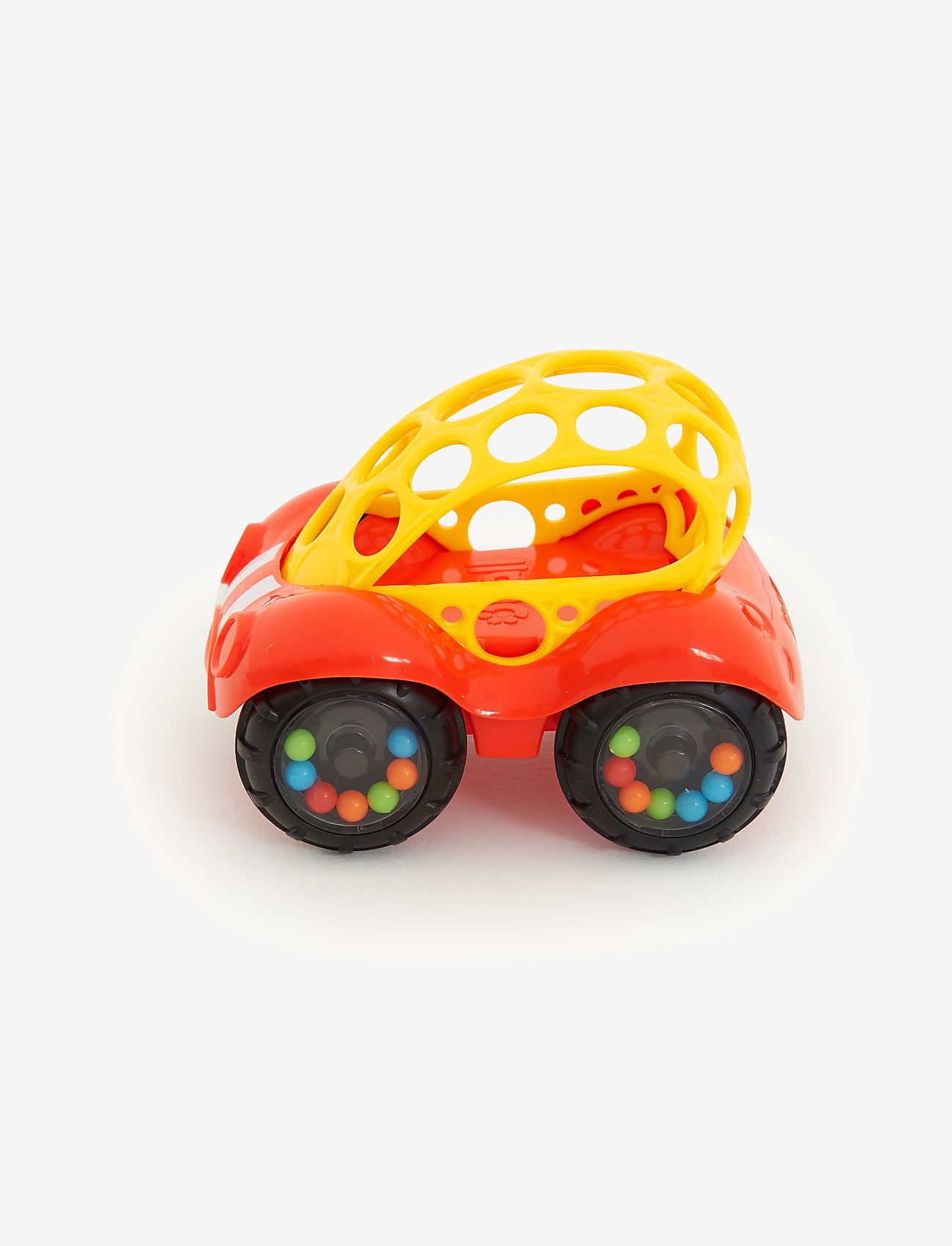 Bright Starts - Legetøjsbil, Rattle & Roll Buggie™, rød - interaktivt legetøj - multi coloured - 0