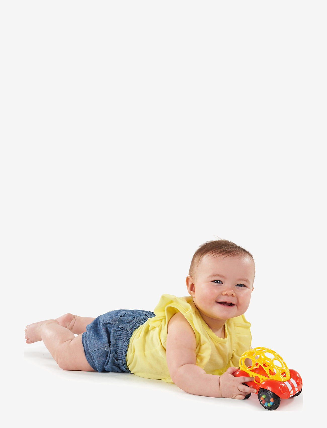 Bright Starts - Legetøjsbil, Rattle & Roll Buggie™, rød - interaktivt legetøj - multi coloured - 2