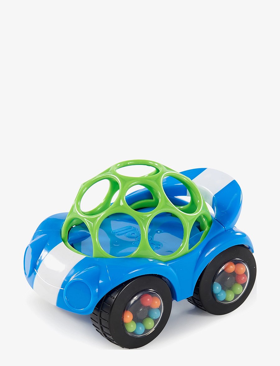 Bright Starts - Legetøjsbil, Rattle & Roll Buggie™, blå - gagnvirk leikföng - multi coloured - 0