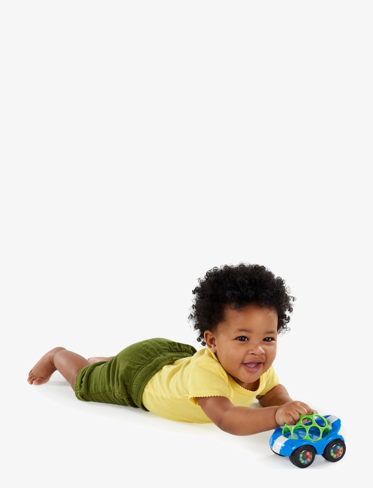 Bright Starts - Legetøjsbil, Rattle & Roll Buggie™, blå - interaktiiviset lelut - multi coloured - 3