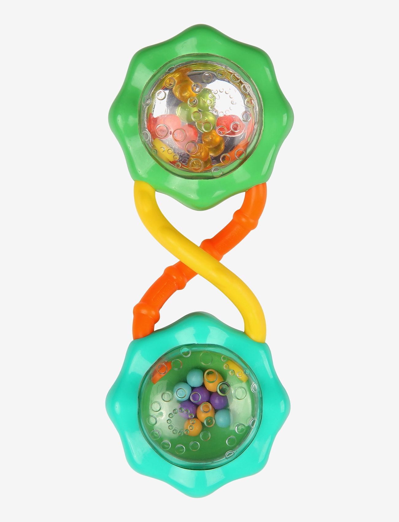 Bright Starts - Rangle, Rattle & Shake Barbell™, grøn - rattles - multi coloured - 1