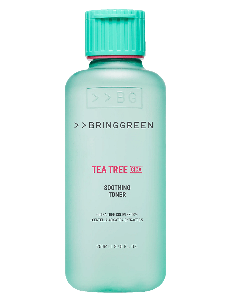 BRINGGREEN - BRINGGREEN Tea Tree Cica Soothing Toner 250ml - niisutavad toonikud - clear - 0