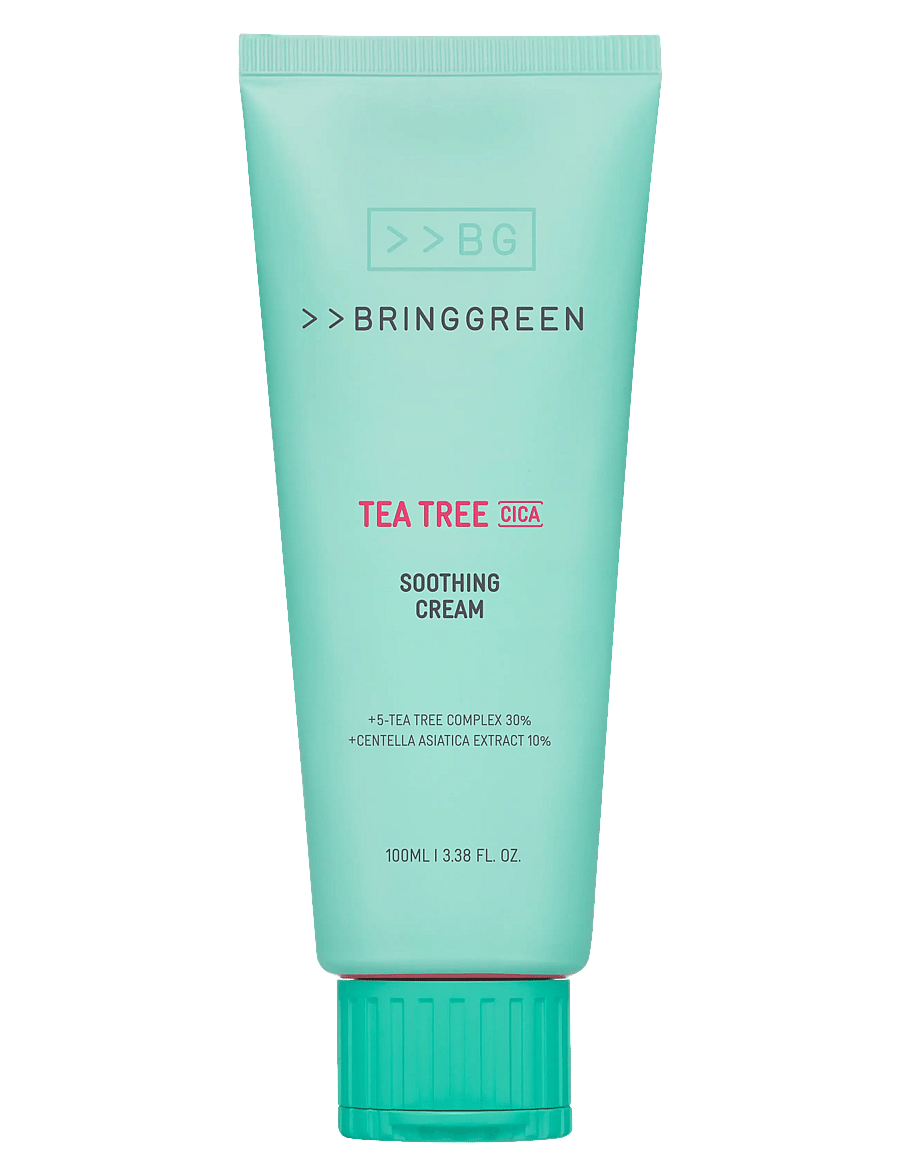 BRINGGREEN - BRINGGREEN Tea Tree Cica Soothing Cream Plus 100ml - clear - 0
