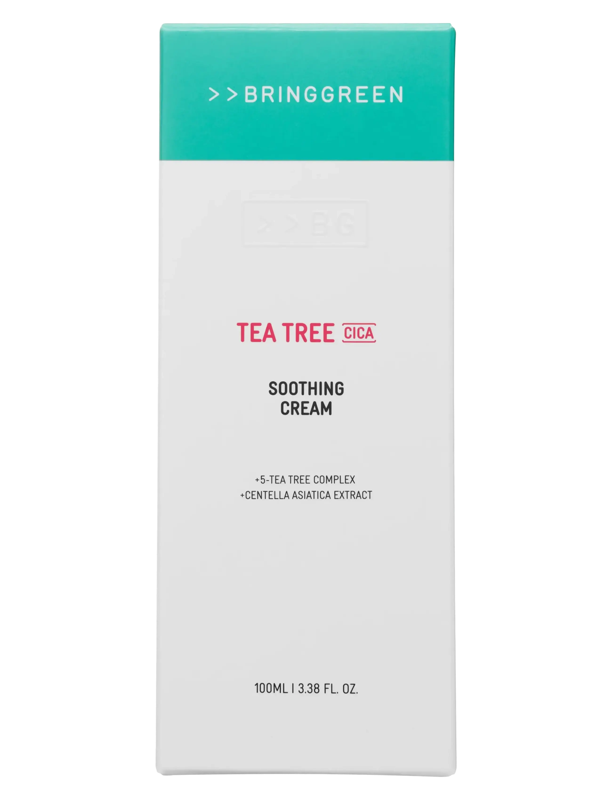 BRINGGREEN - BRINGGREEN Tea Tree Cica Soothing Cream Plus 100ml - clear - 1