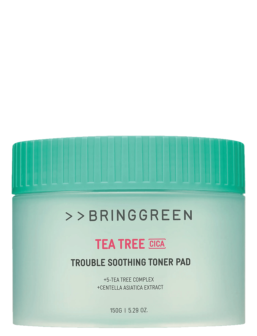 BRINGGREEN - BRINGGREEN Tea Tree Cica Trouble Soothing Toner Pad 90ea - toonikupadjad - clear - 0