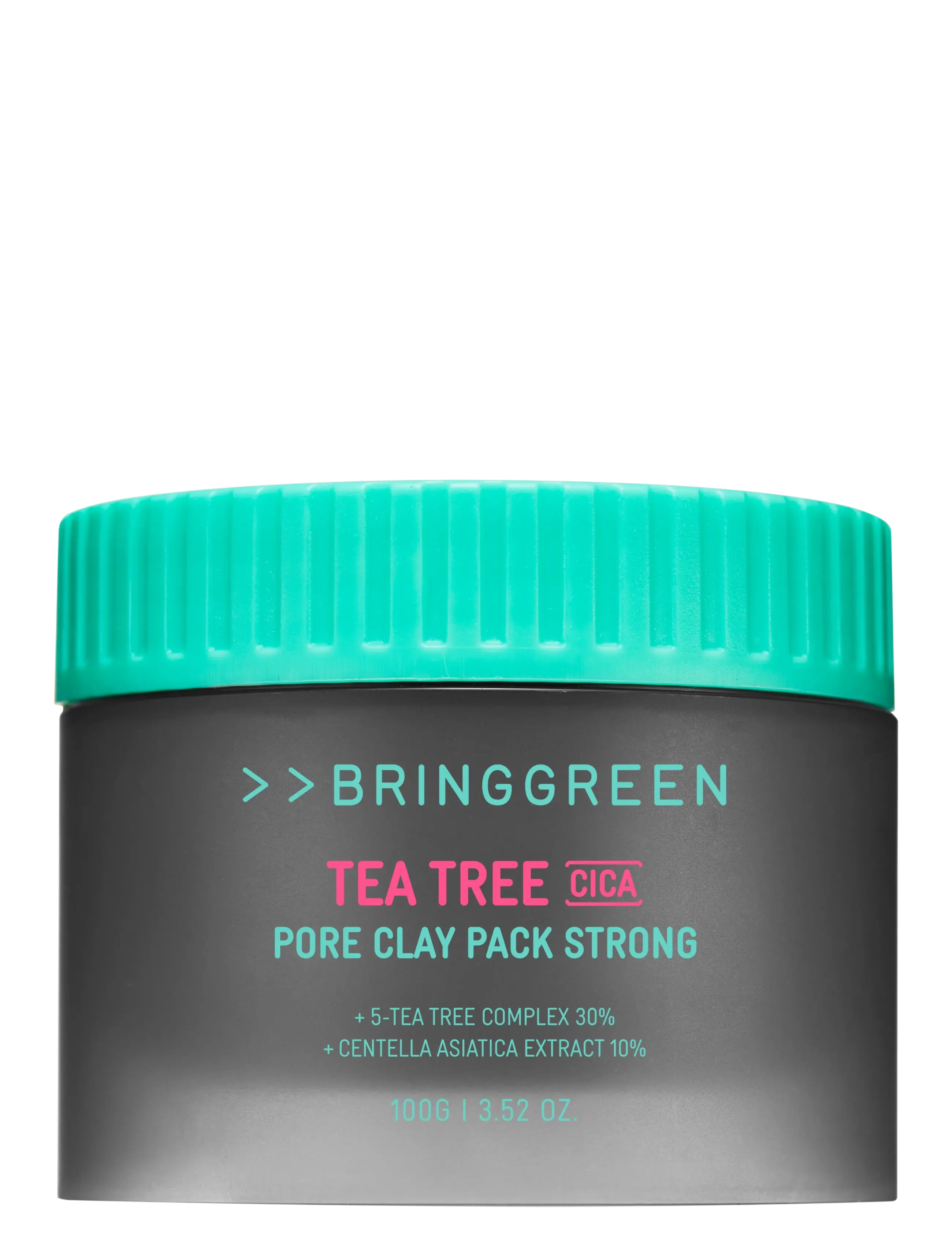 BRINGGREEN BRINGGREEN Tea Tree Cica Pore Clay Pack Strong 100g - BRINGGREEN - CLEAR / undefined