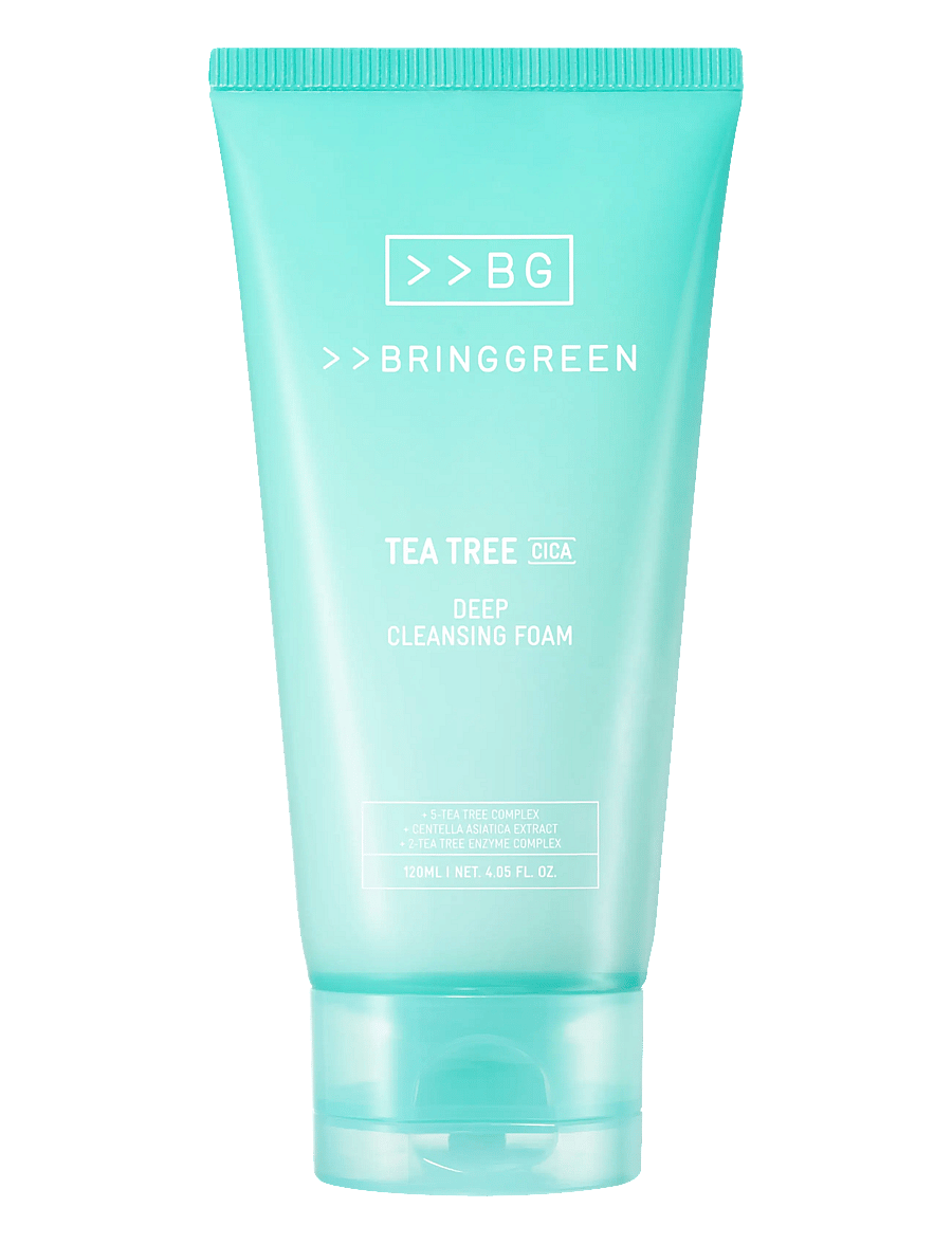 BRINGGREEN - BRINGGREEN Tea Tree Cica Deep Cleansing Foam 120ml - clear - 0