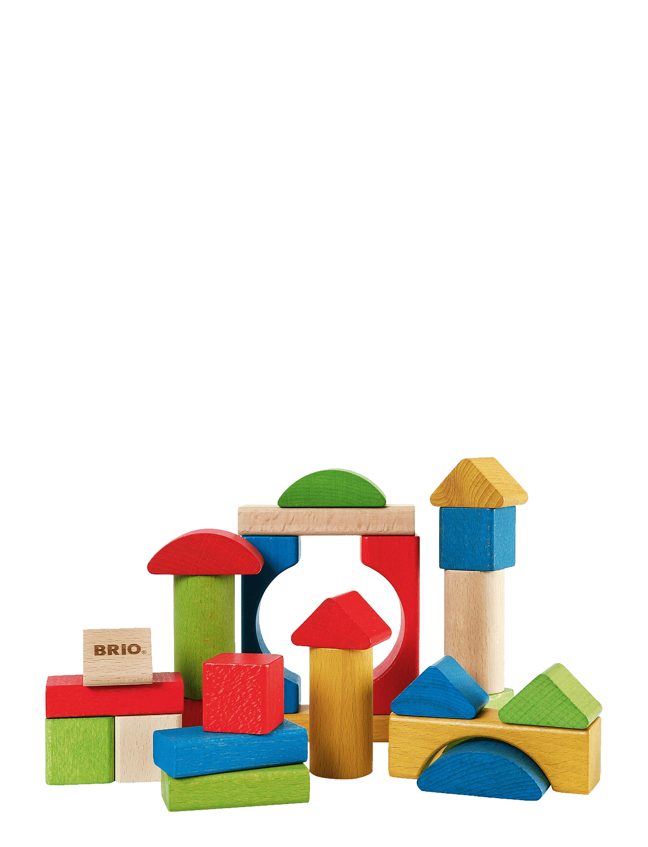25 Coloured Blocks - MULTI COLOURED