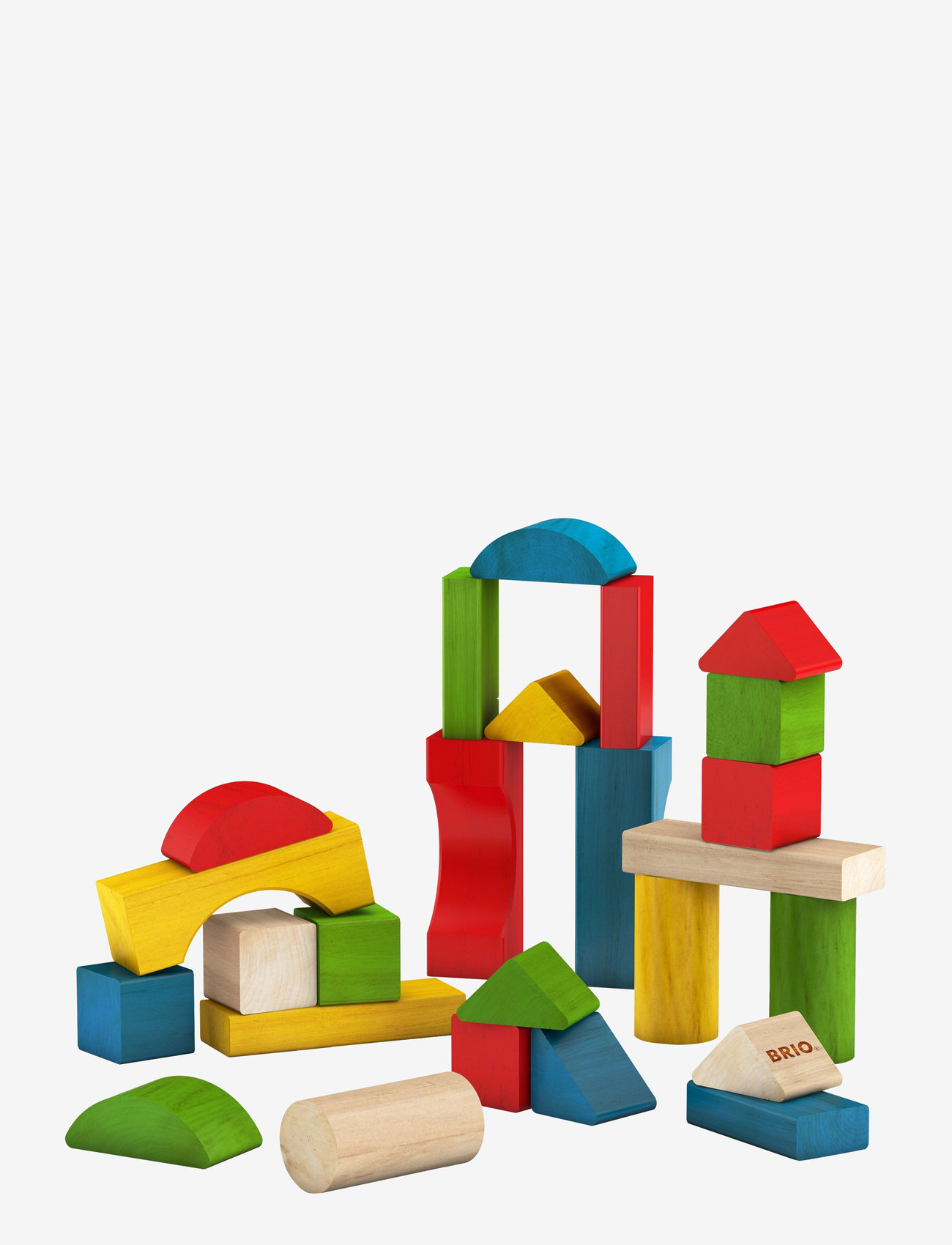 BRIO - 25 Coloured Blocks - multi coloured - 3