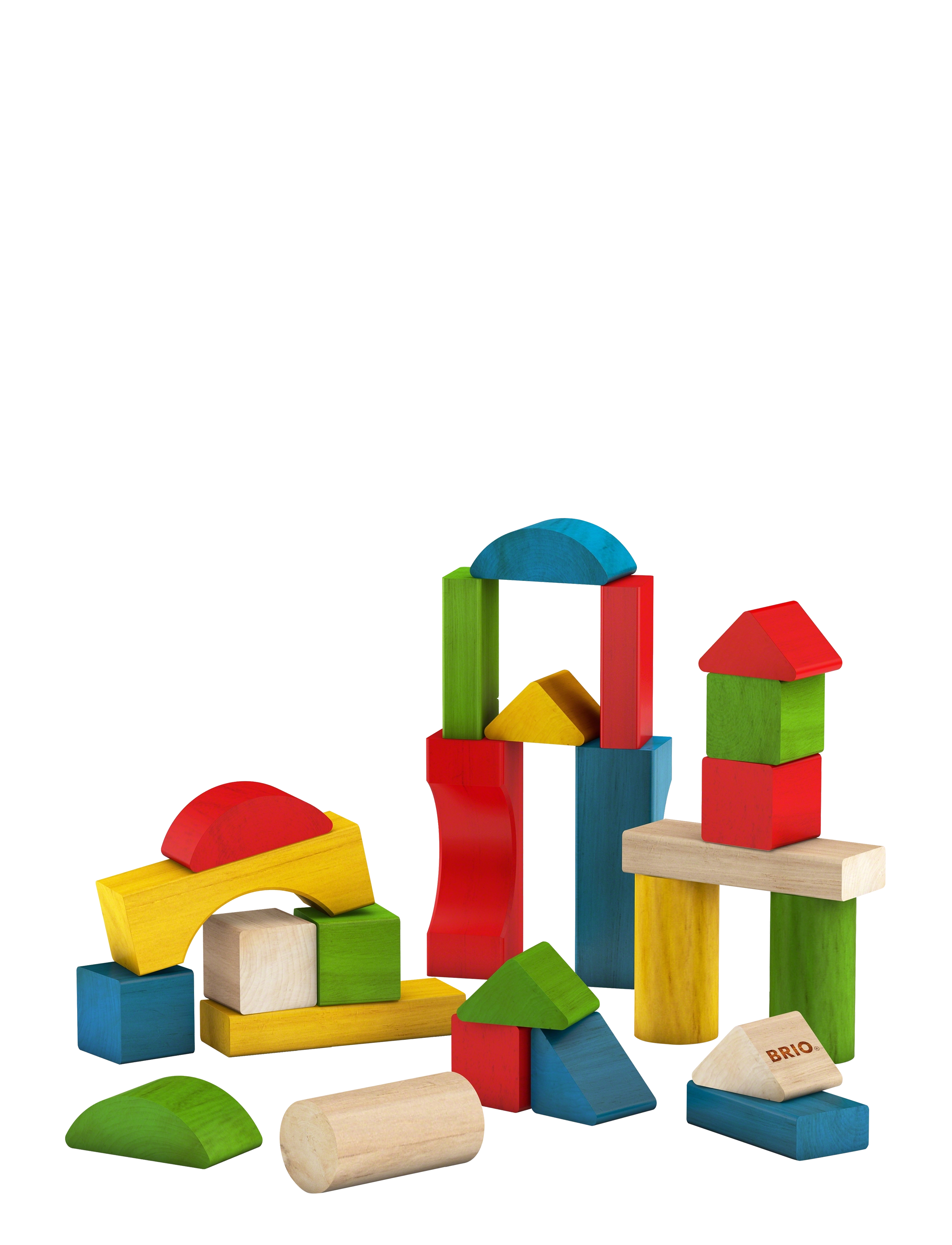 BRIO - 25 Coloured Blocks - byggklossar - multi coloured - 3