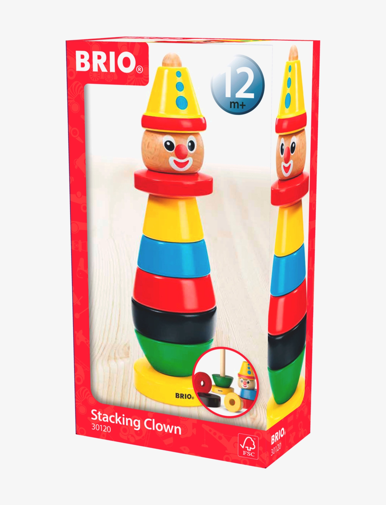 BRIO - BRIO 30120 Klovn - stapelbare blokk - multi coloured - 4