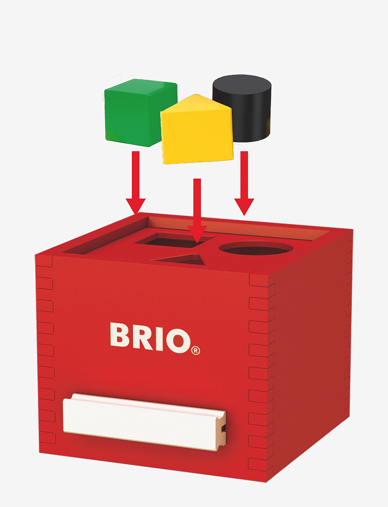 BRIO - Plocklåda Röd - multi coloured - 3