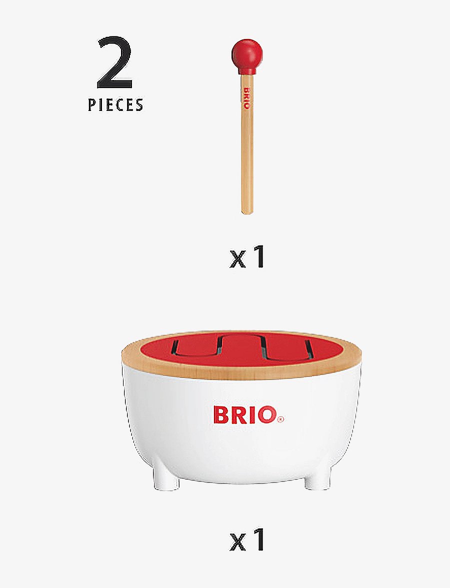 BRIO - Musical Drum - musikinstrument - multi coloured - 2