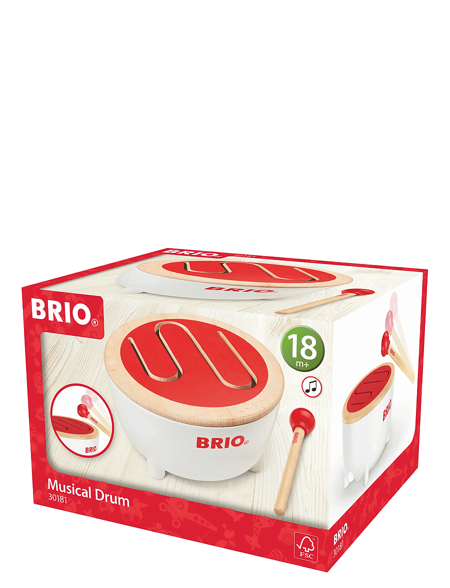 BRIO - Musical Drum - musikinstrument - multi coloured - 3