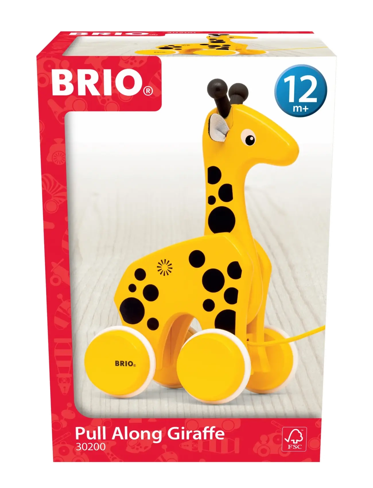 BRIO - Giraffe - leikföng til að draga - multi coloured - 1