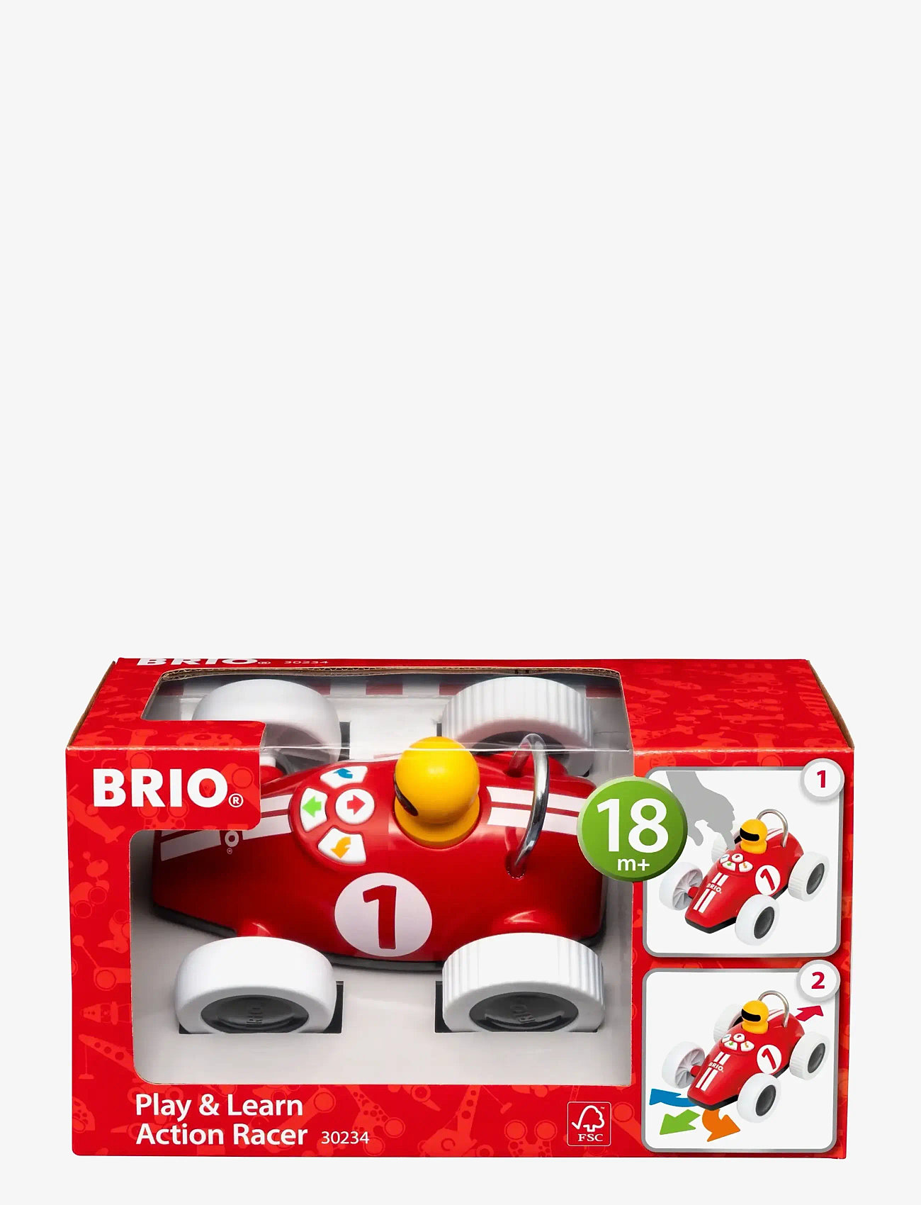 BRIO - Lek & lär actionracer - leikfangabílar - multi coloured - 2