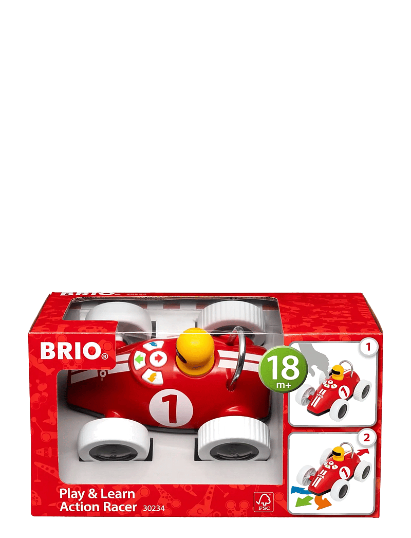 BRIO - Lek & lär actionracer - leikfangabílar - multi coloured - 2