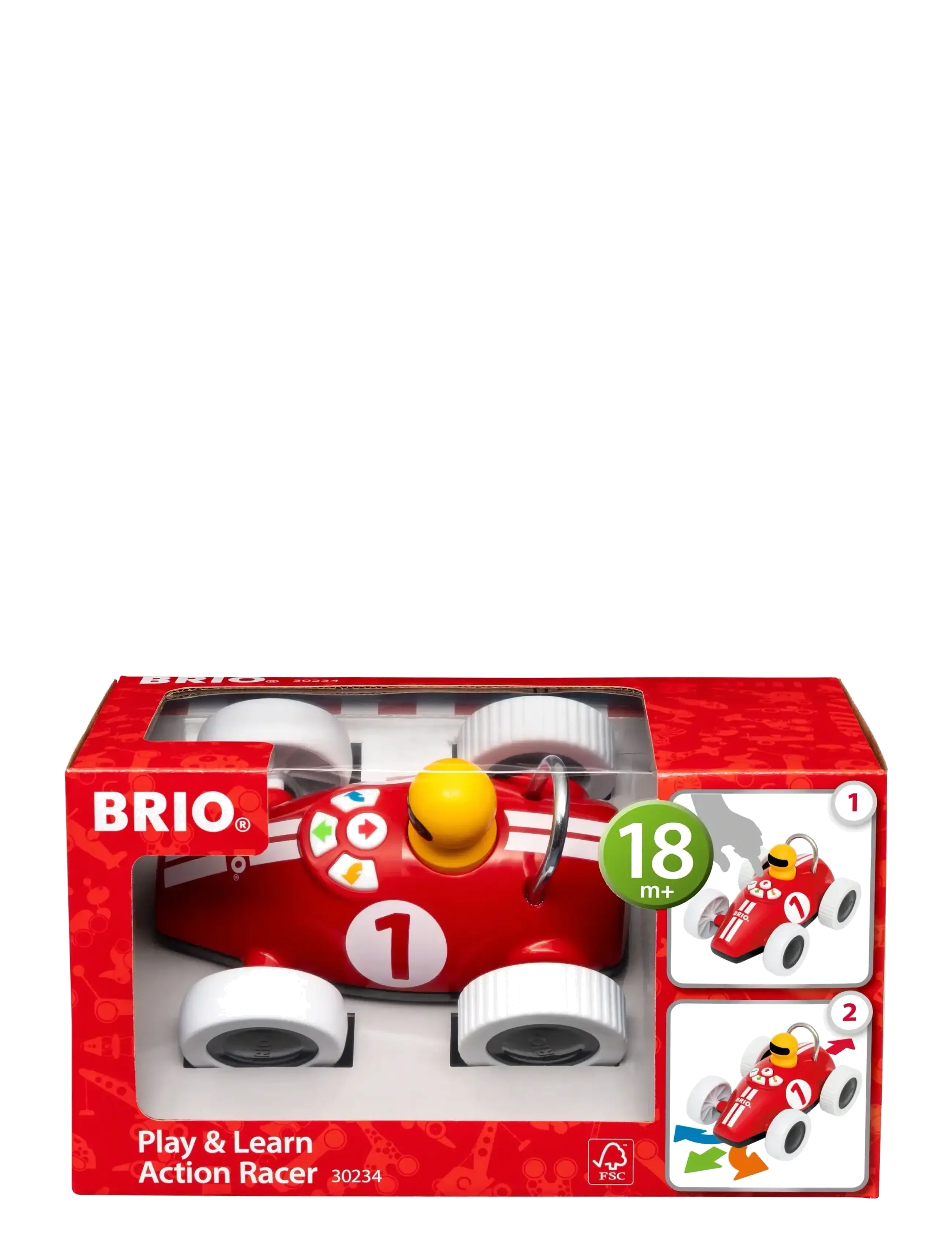 BRIO - BRIO® Racerbil lek og lær - lekebiler - multi coloured - 2