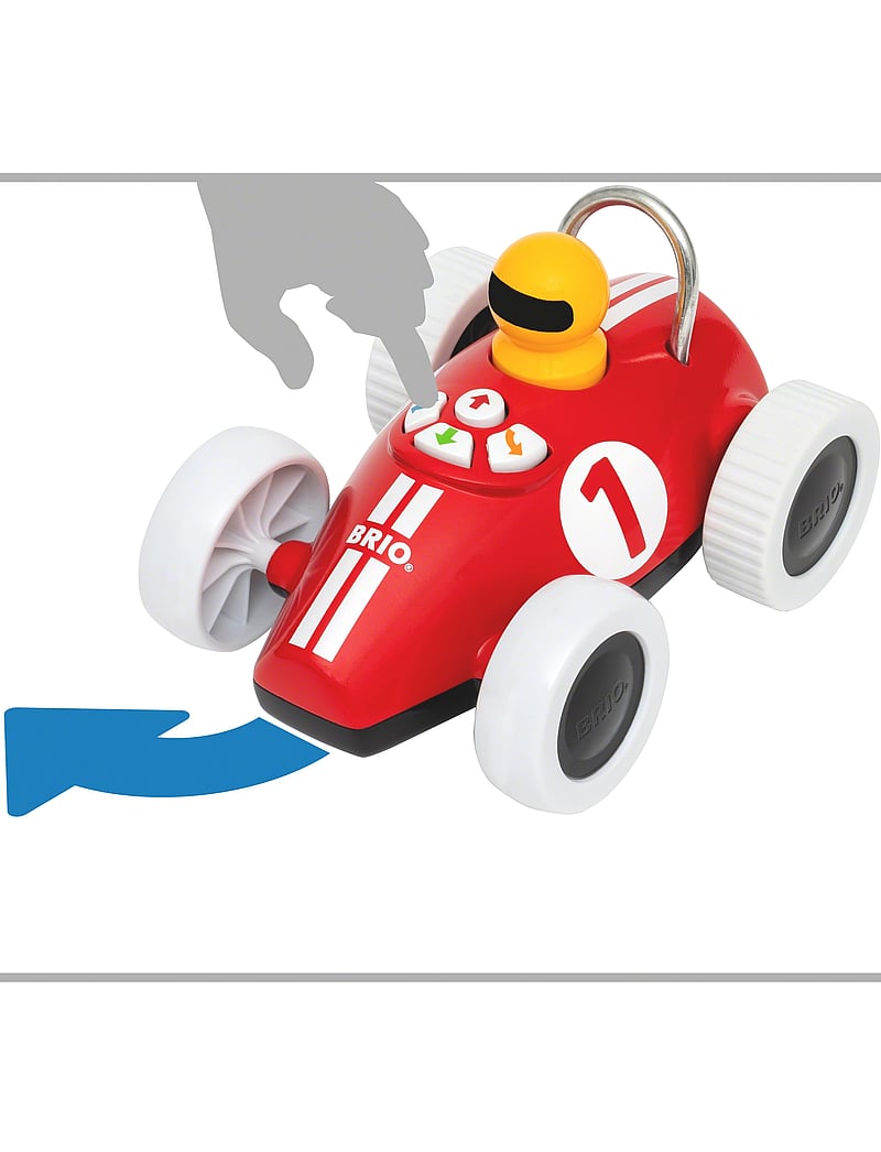 BRIO - Lek & lär actionracer - leikfangabílar - multi coloured - 0