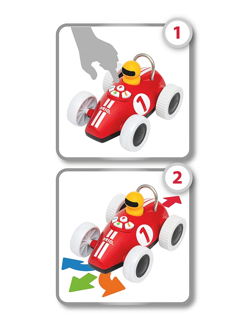 BRIO - Lek & lär actionracer - leikfangabílar - multi coloured - 4