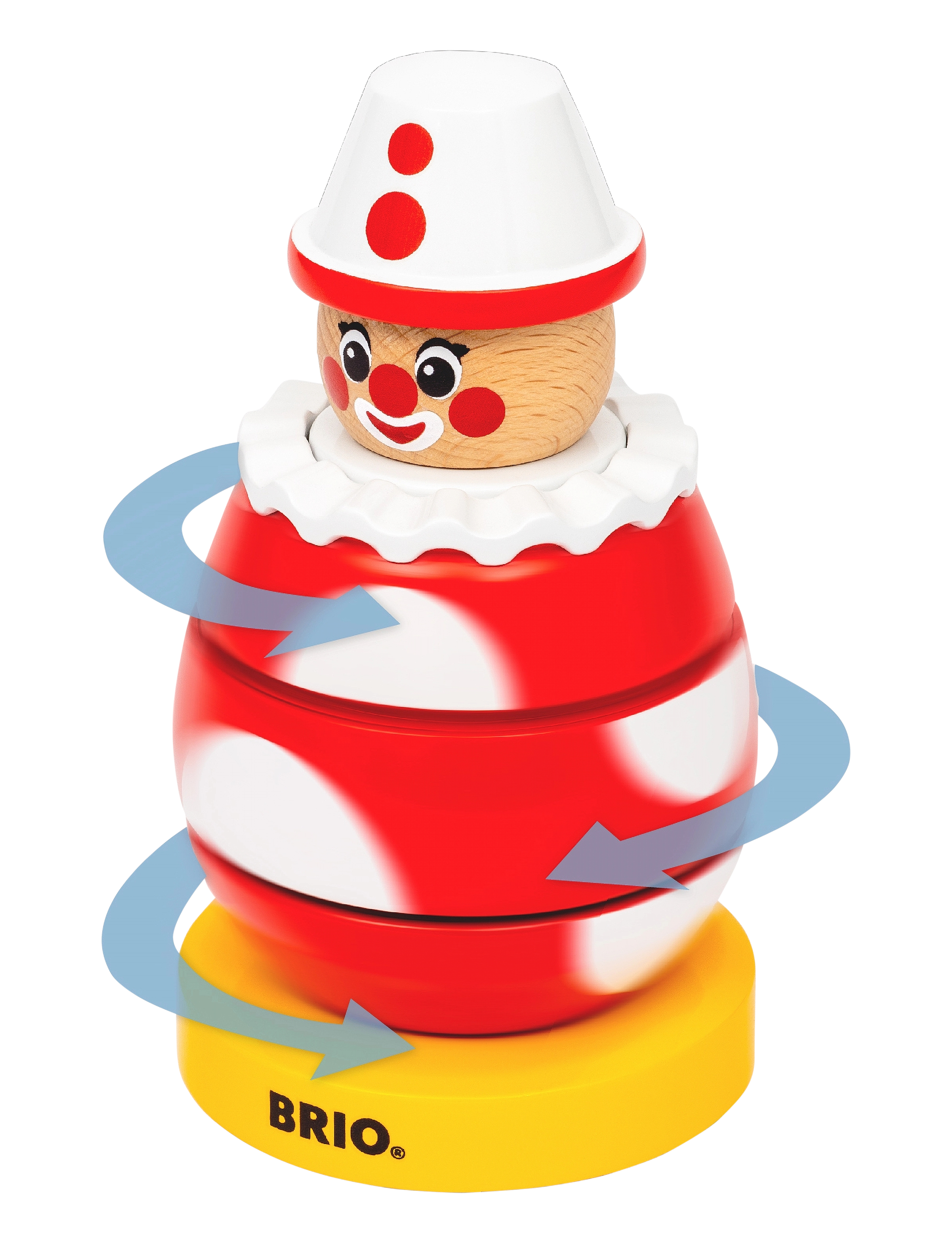 BRIO - Snurrande clown - plocklådor - multi coloured - 4