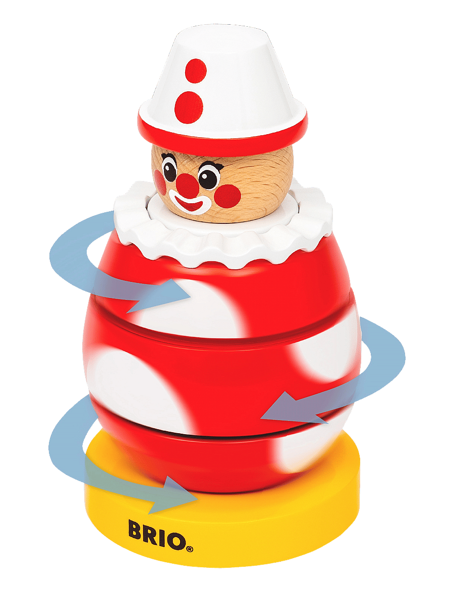 BRIO - Snurrande clown - plocklådor - multi coloured - 4