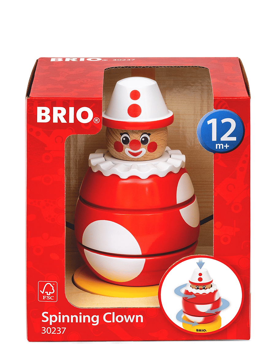 BRIO - Snurrande clown - plocklådor - multi coloured - 5