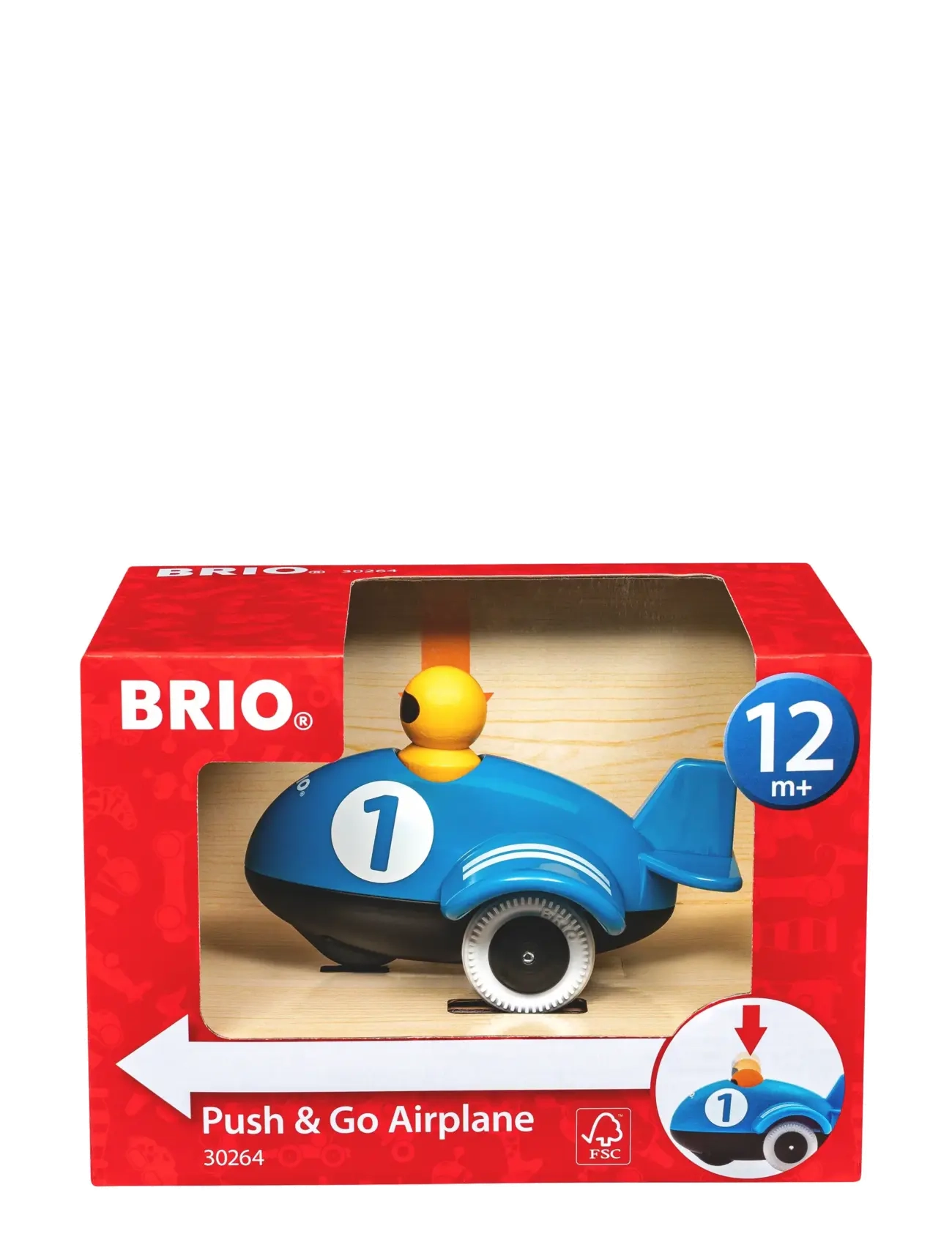 BRIO - Push &amp Go flygplan - flugvélar - multi coloured - 5