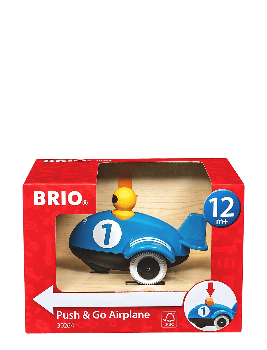 BRIO - Push & Go flygplan - flugvélar - multi coloured - 5