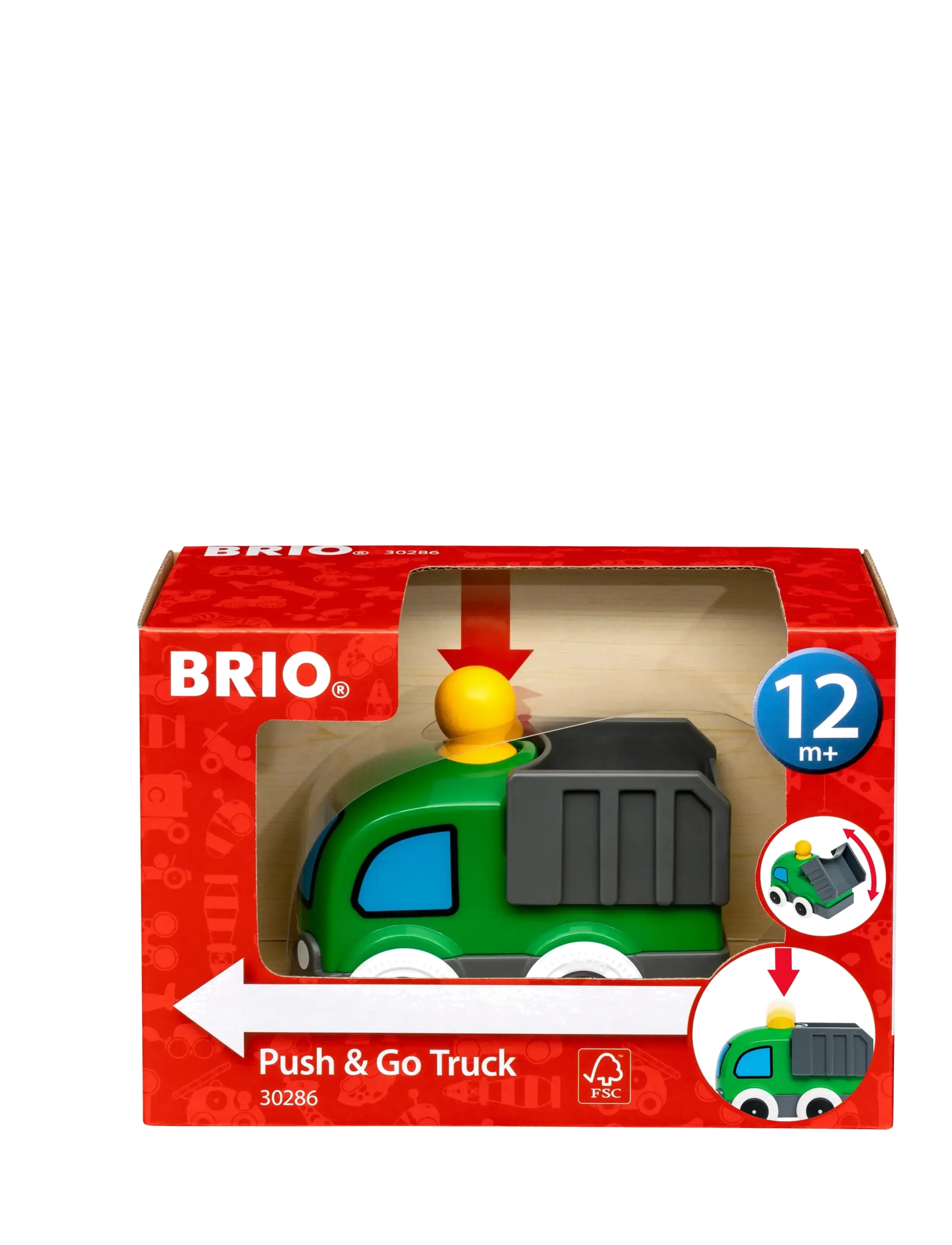 BRIO - Push & Go Kuorma-auto - kuorma-autot - multi coloured - 3