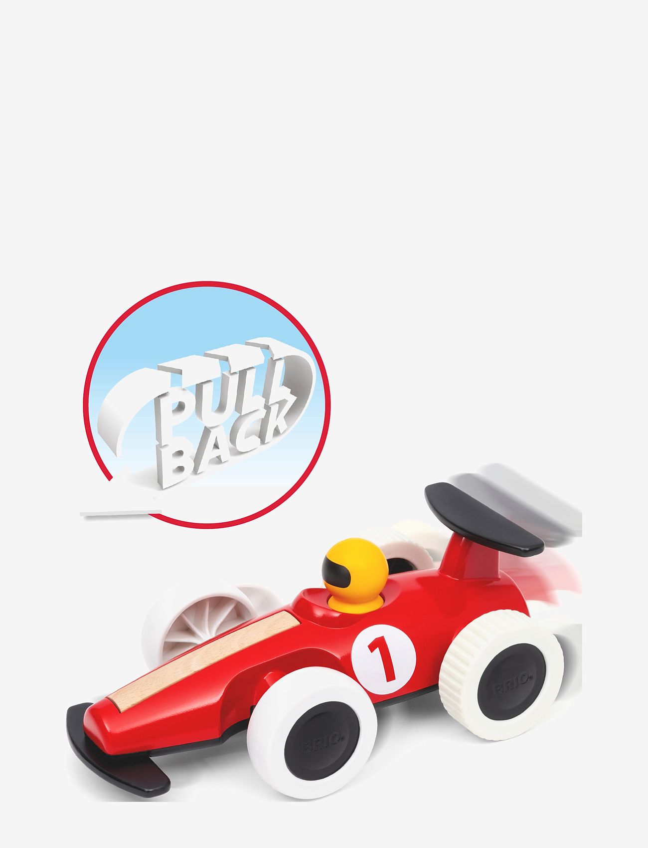 BRIO - Large Pull Back Race Car - leksaksbilar - multi coloured - 4