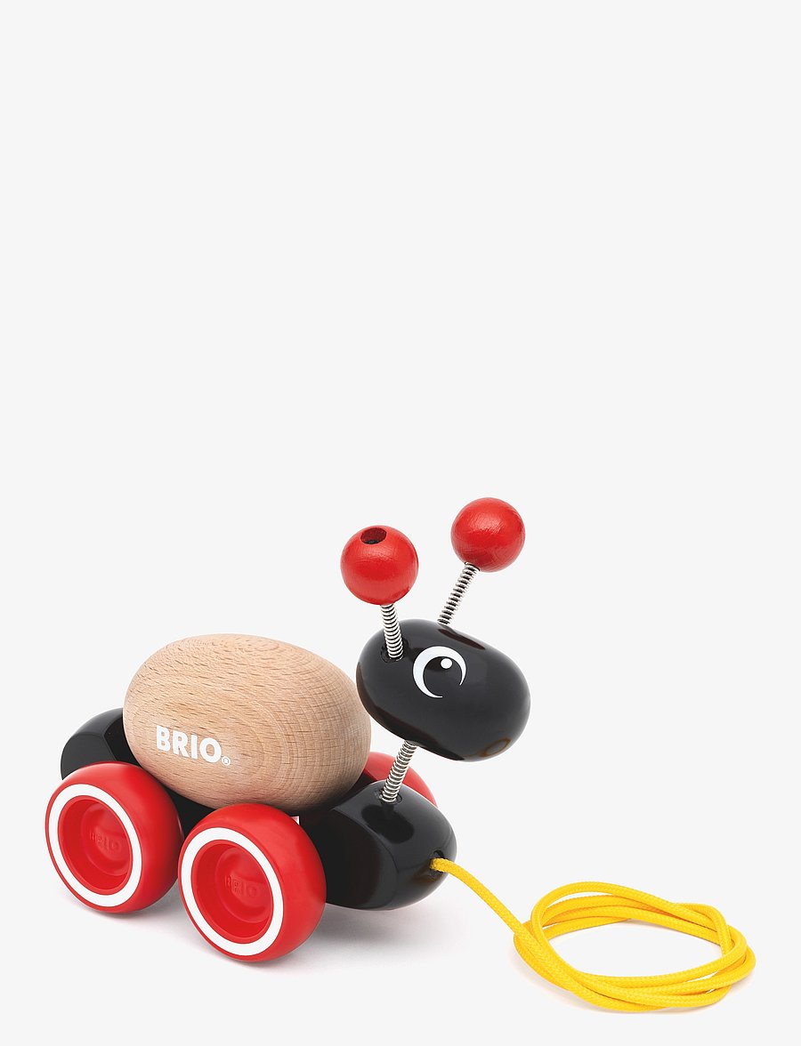 BRIO - Pull Along Myre - træklegetøj - black - 1