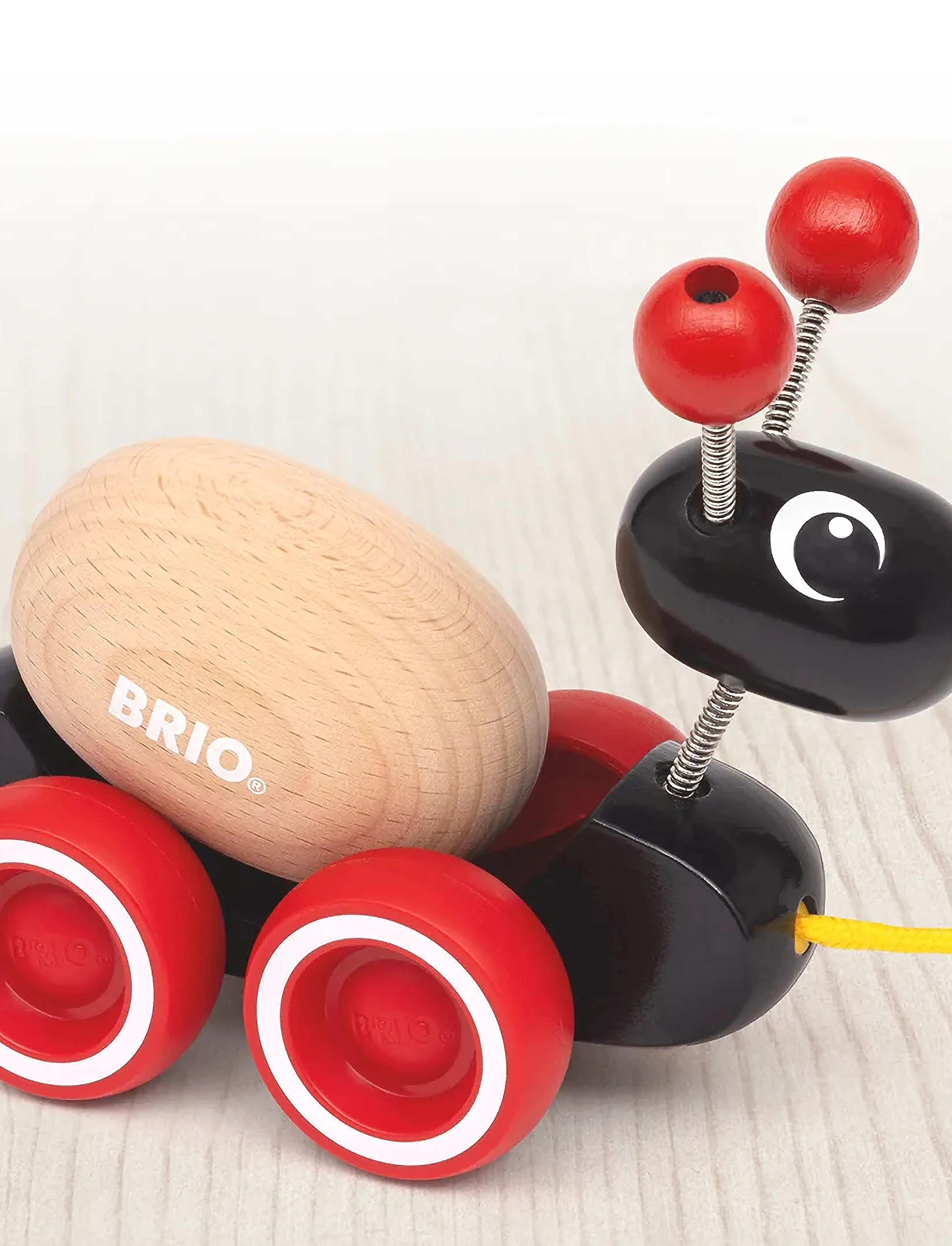 BRIO Pull Along Myre, One Size, Multi/patterned, Baby Legetøj > Pull Along Legetøj, Børn