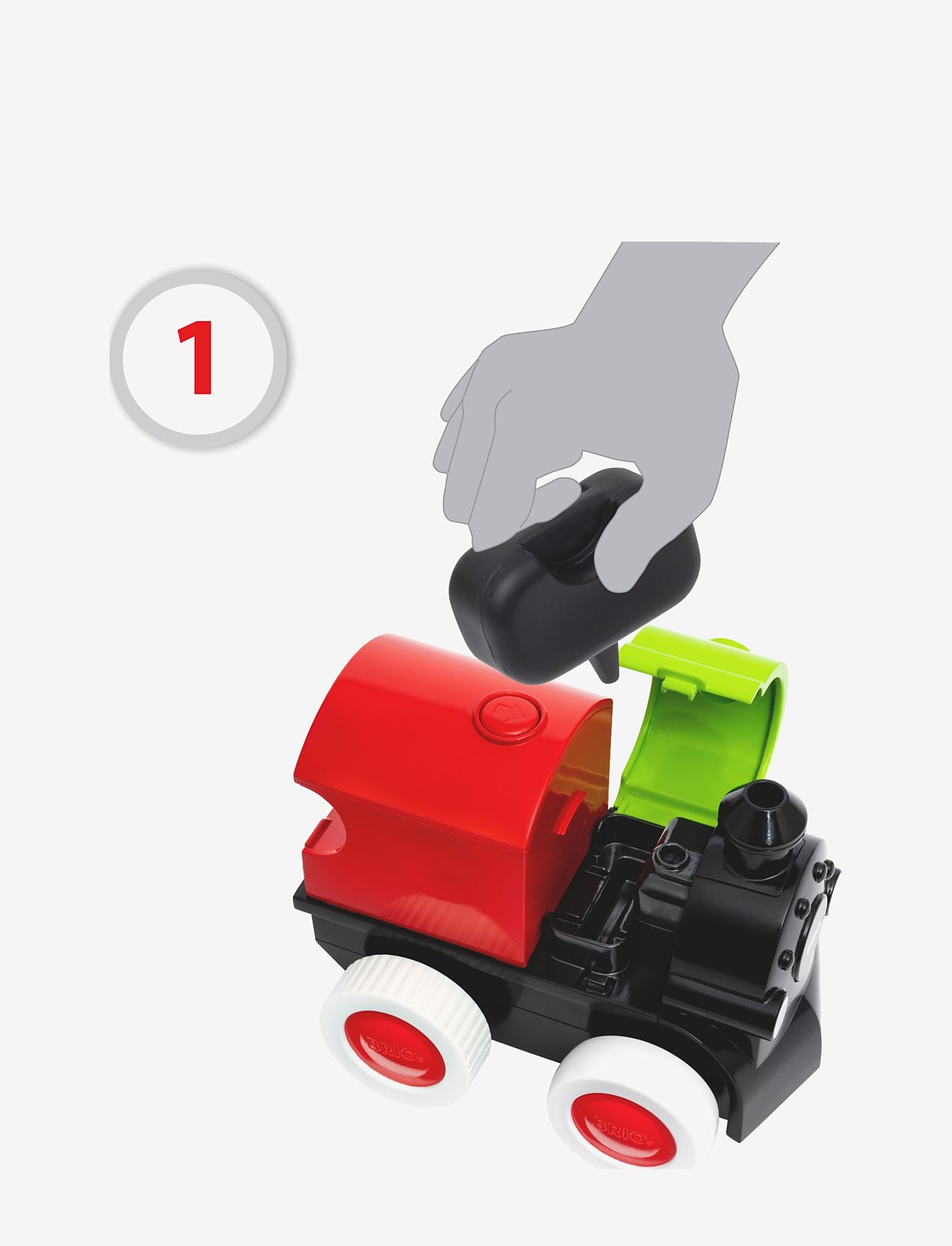 BRIO - Steam & Damp; Go Tog - tog - multi coloured - 5