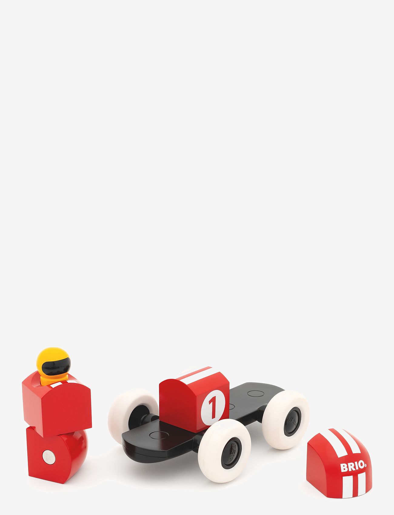 BRIO - Magnetisk racingbil - toy cars - red - 2