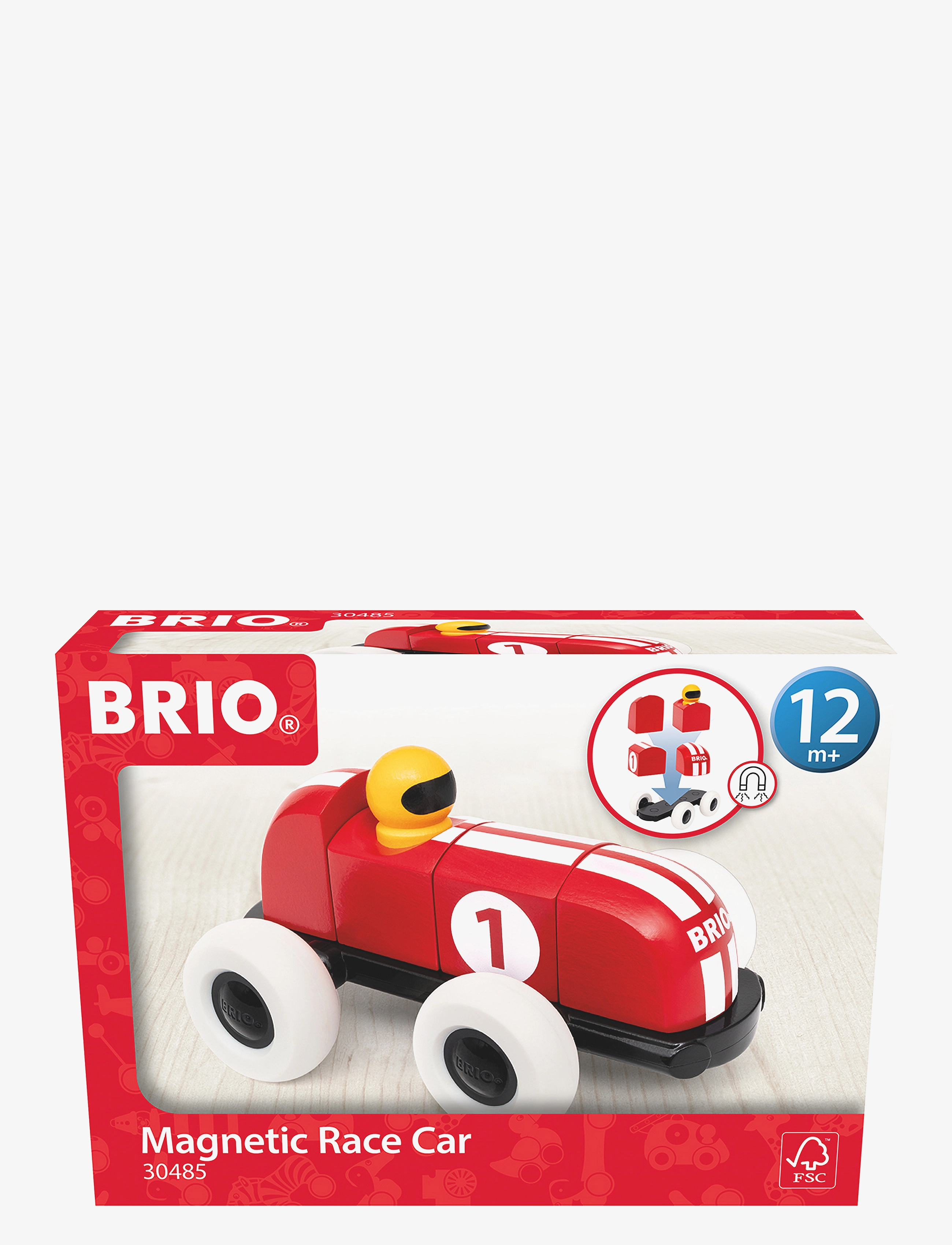 BRIO - Magnetisk racerbil - lekebiler - red - 3