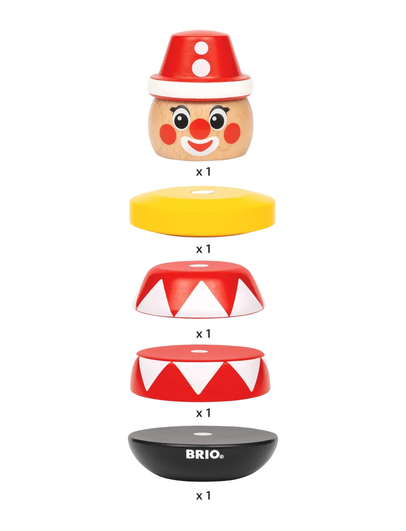 BRIO - Magnetisk stableklovn - stapelbare blokk - multi coloured - 1